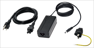 オプションのACアダプター「WLE-OP-AC12C」(別売)